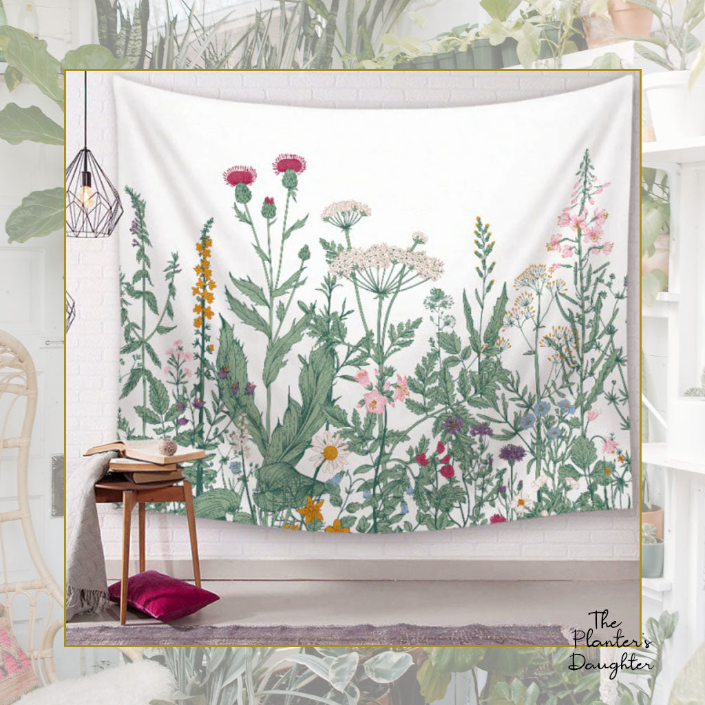 Fabric Deco Tapestry Garden